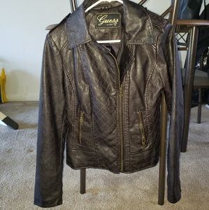 Guess Faux Leather Jacket